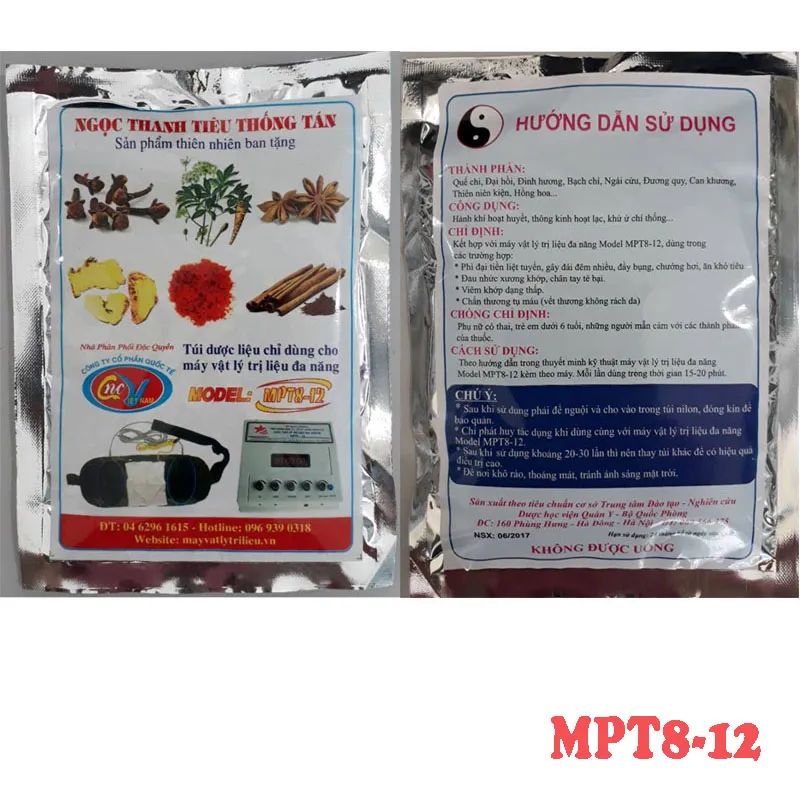 Tấm thảo dược máy MPT8-12